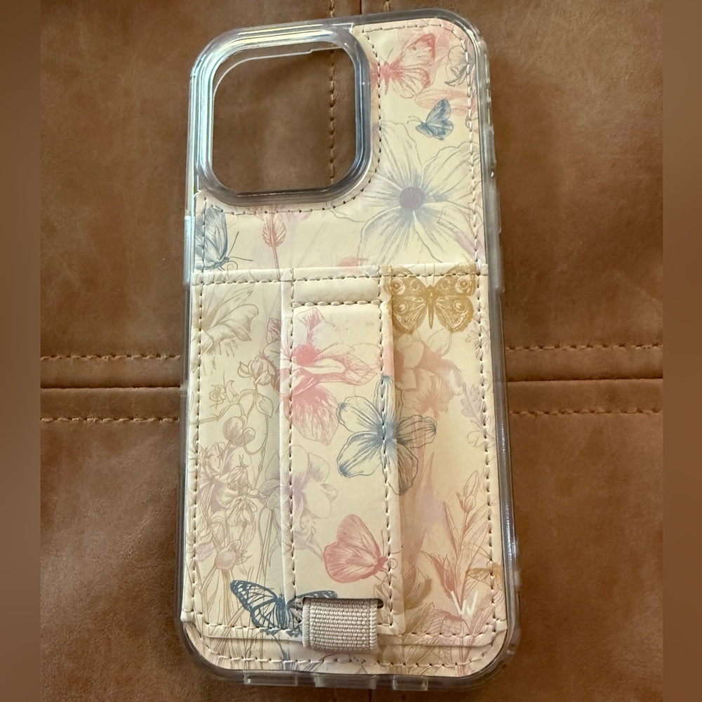 Wallis Cream Floral Phone Case with Card Slot